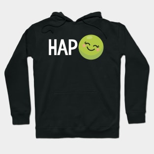 Hap-Pea - Happy Pea Pun 2 Hoodie